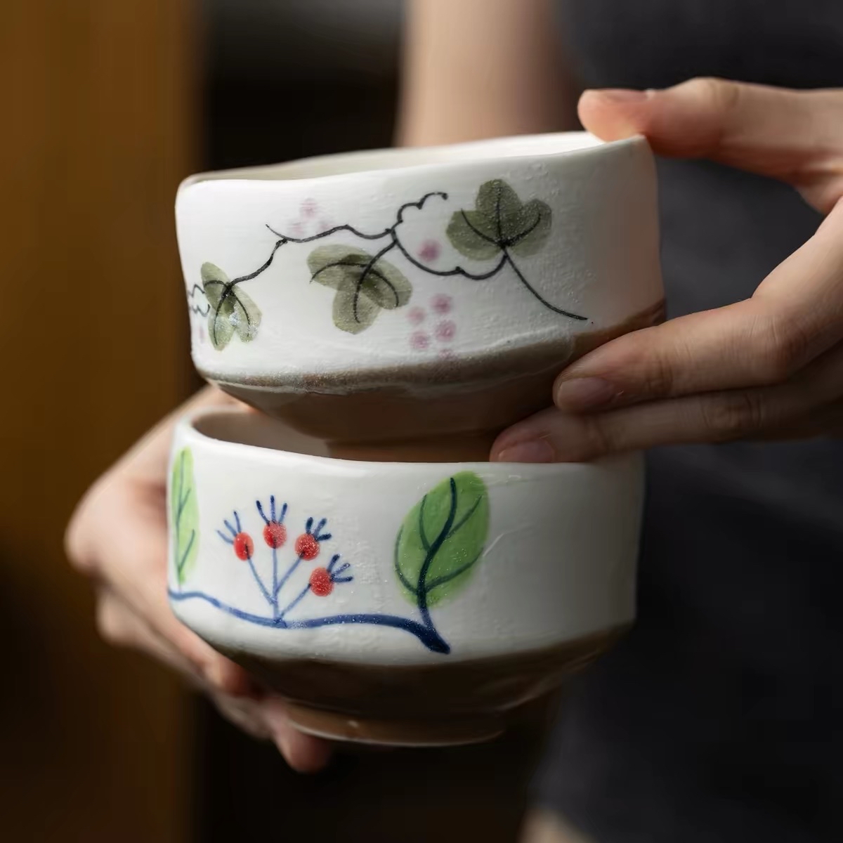 日本製美濃燒抹茶碗