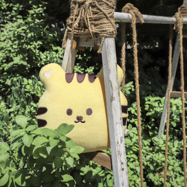 Dottodot Face Cushion(Yellow tiger)