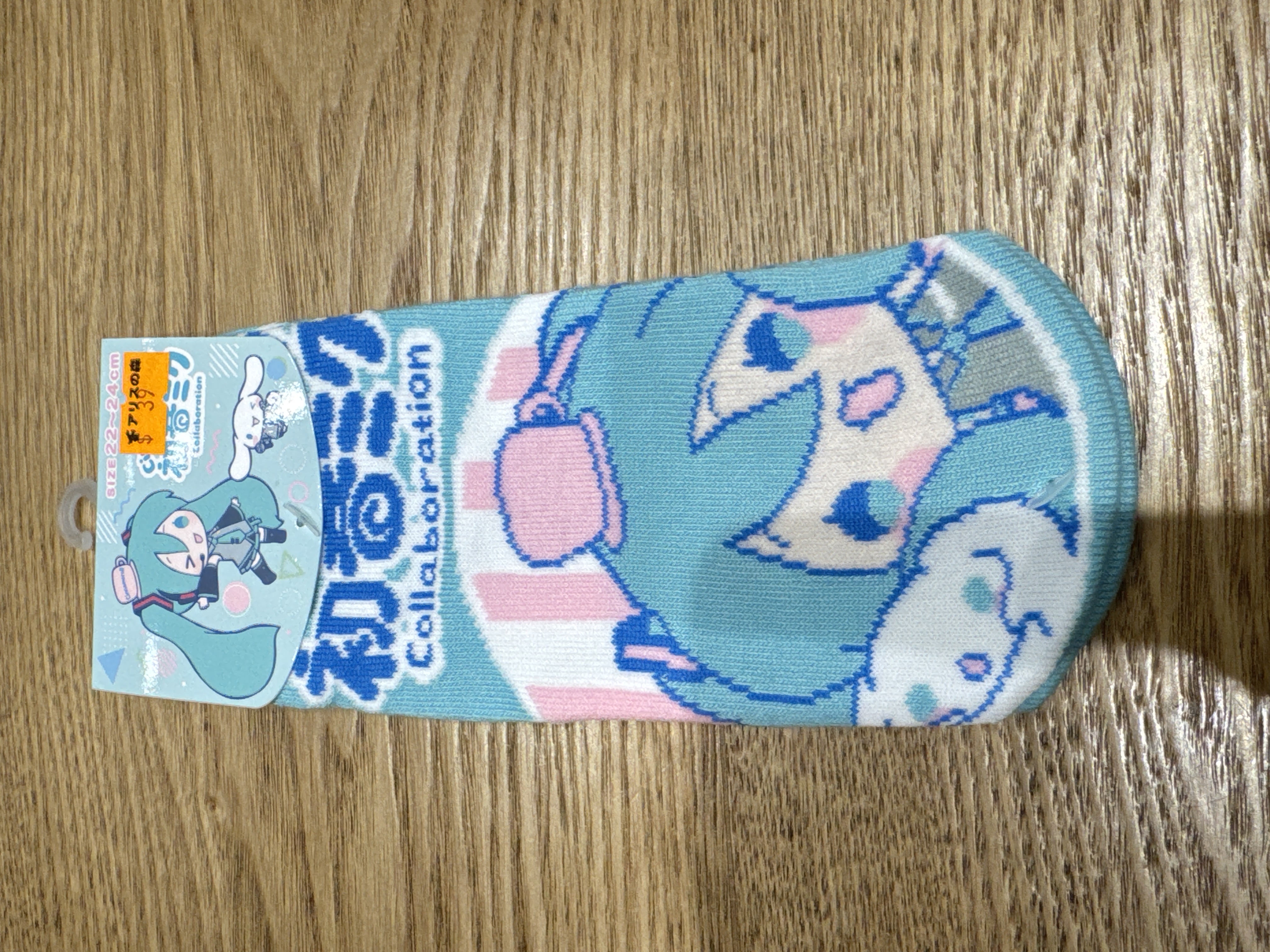 Sanrio-玉桂狗&初音 襪