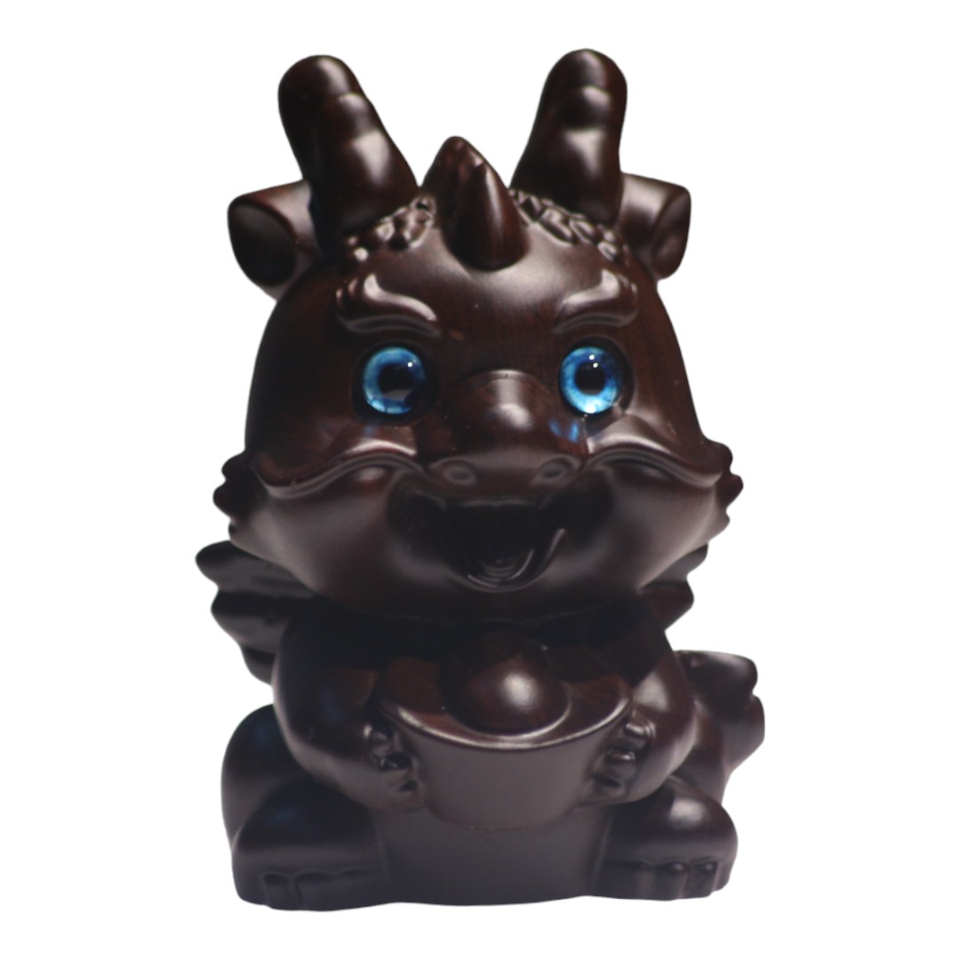 Q版元寶龍 招財進寶 