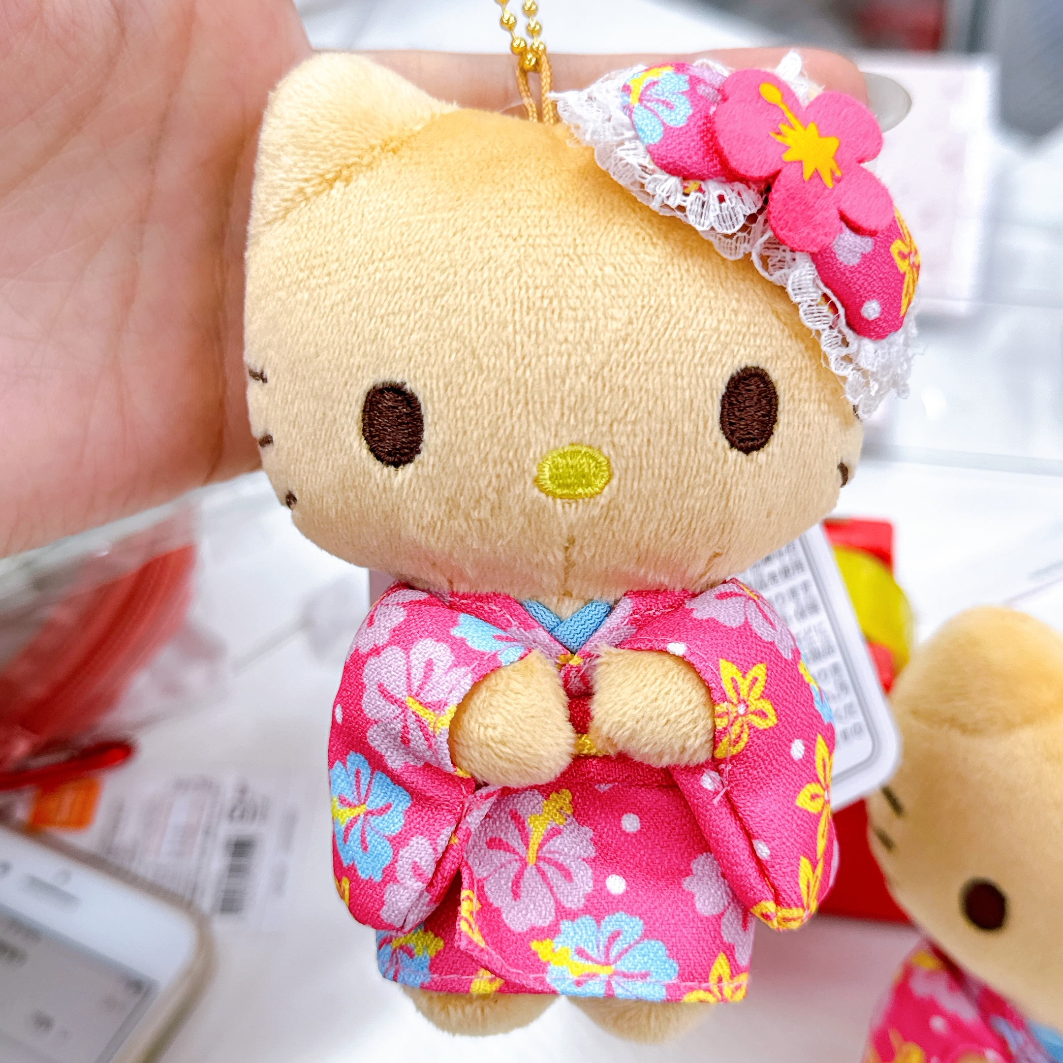 日本直送sanrio Hello Kitty黑皮和服系列 