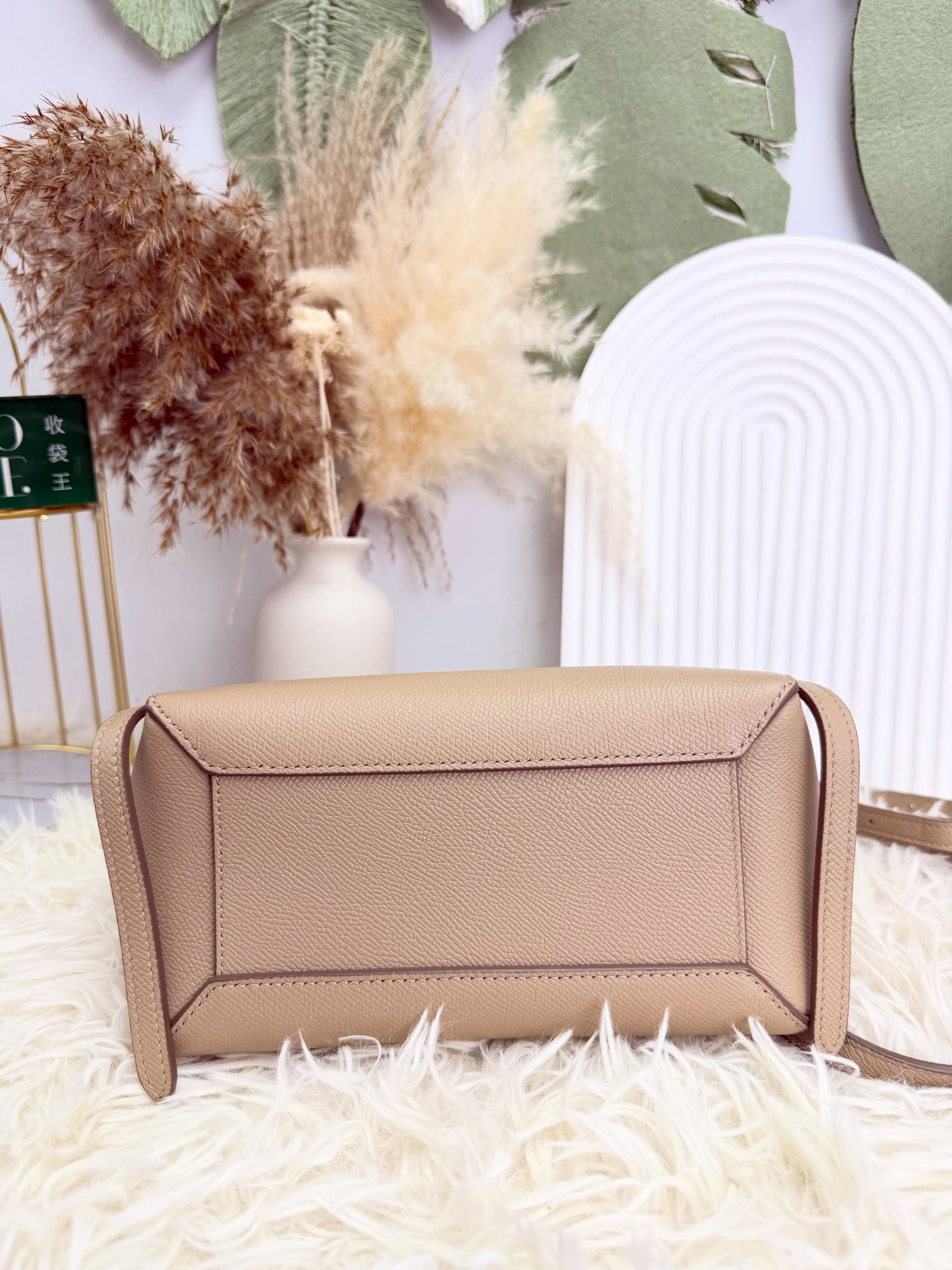 Celine👜 PRE OWNED 🛍️奶茶色belt bag 有塵袋🤎