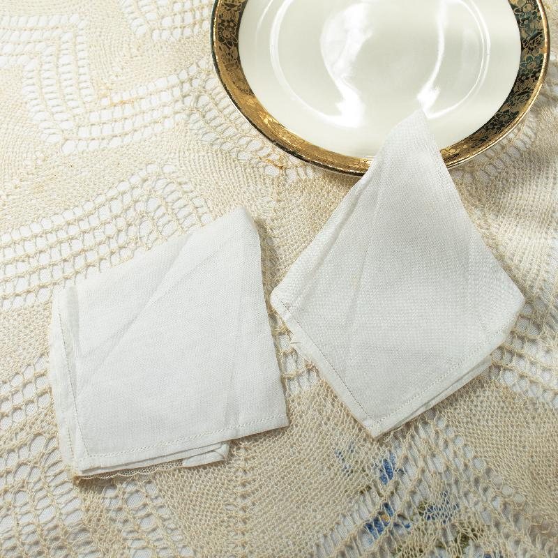 Vintage Made in Switzerland Hand Embroidered Handkerchief (EX020)