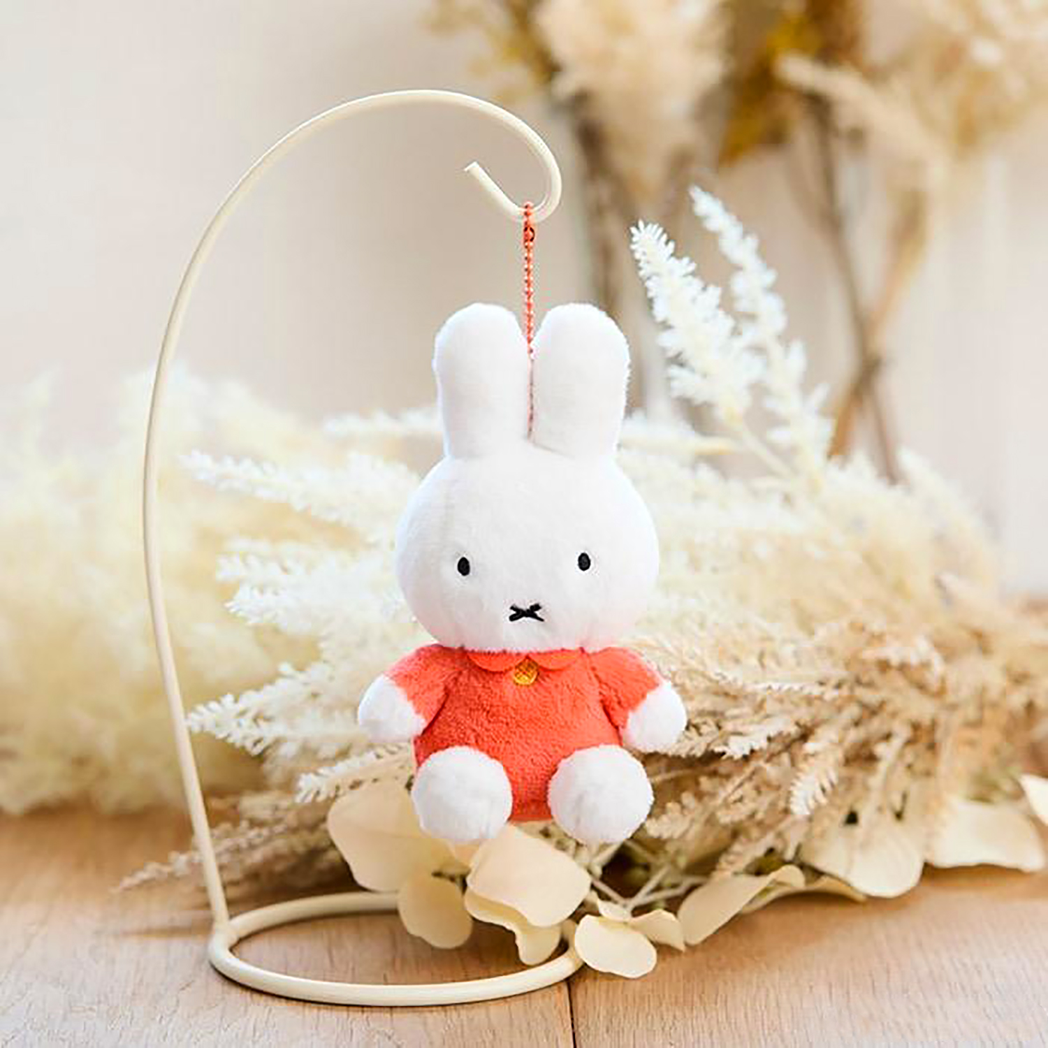 Miffy - 公仔掛飾 (橙色褲子款)