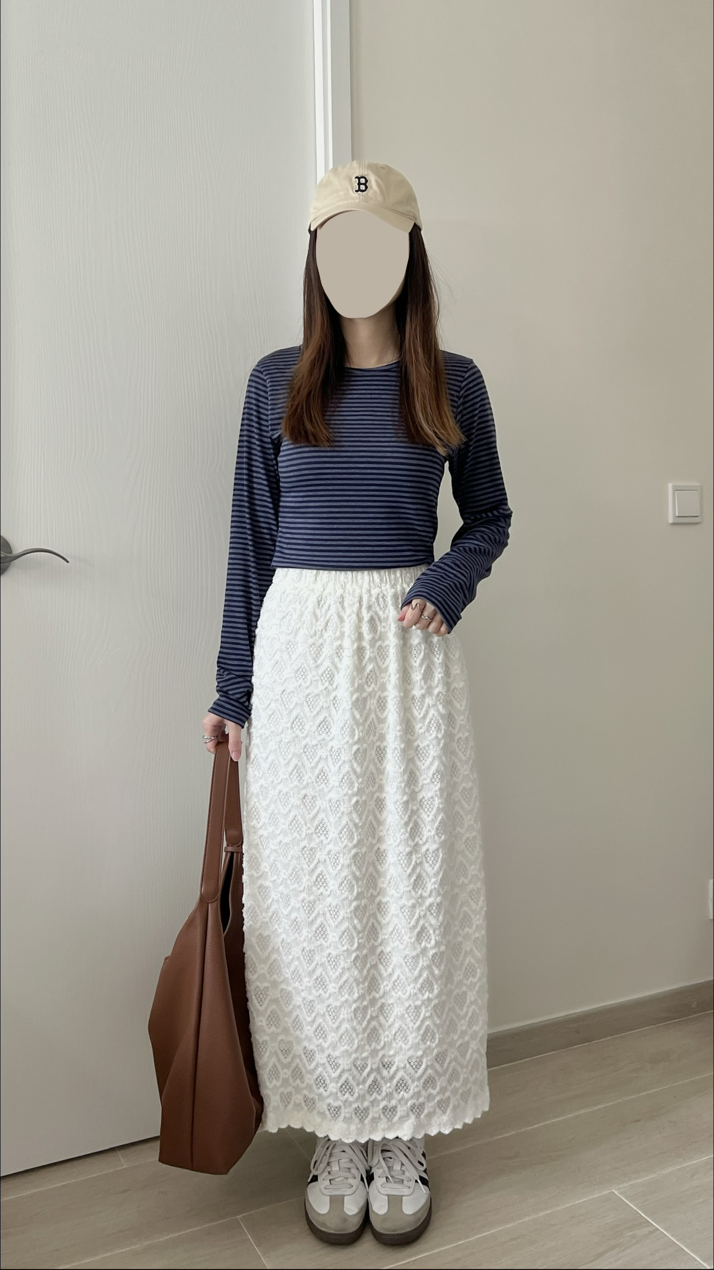 甜甜價 莓果親膚間條衫 現貨