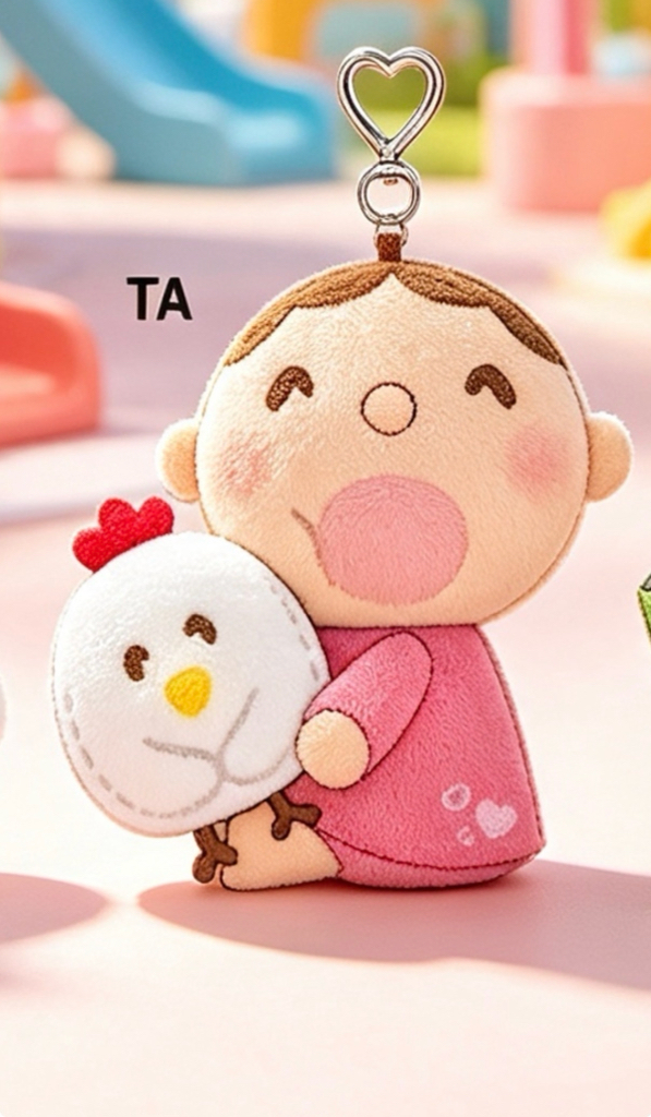 [12月尾到貨]香港限定震動公仔掛件