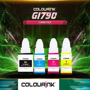 Canon Original Refill Ink GI-790 Black Cyan Magenta Yellow G1000 G2000 G3000 G1010 G2010 G3010 G4010