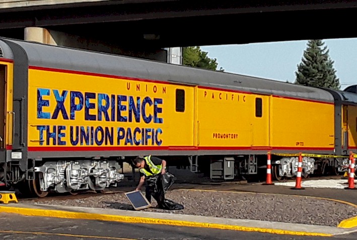 UP Heritage Series 85' ACF Baggage Car Promontory #5752 "EXPERIENCE" 