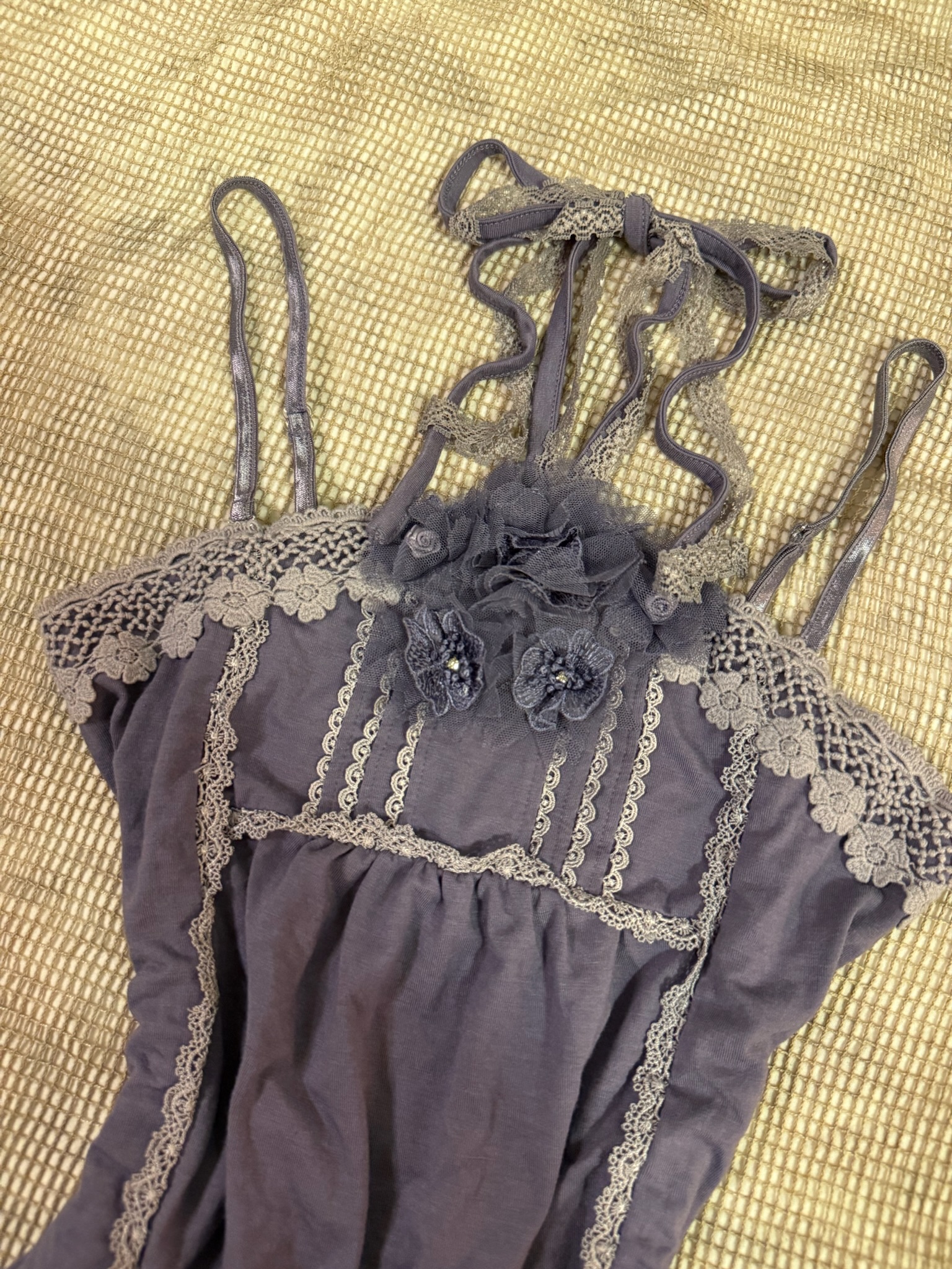 Axes Fairycore Coquette Aesthetic Lace Camisole