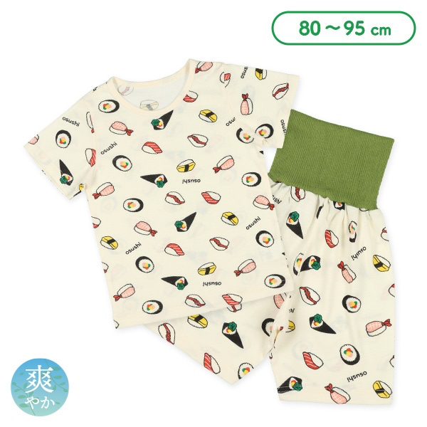 🇯🇵預訂 日本直送🇯🇵壽司手卷滿印包腹短袖家居服上下套裝