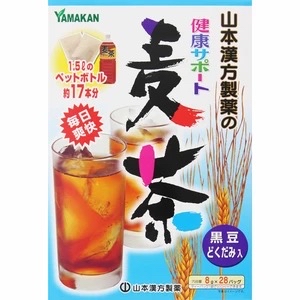 日本直送 山本漢方制藥健康サポート大麥混合茶8g×28袋