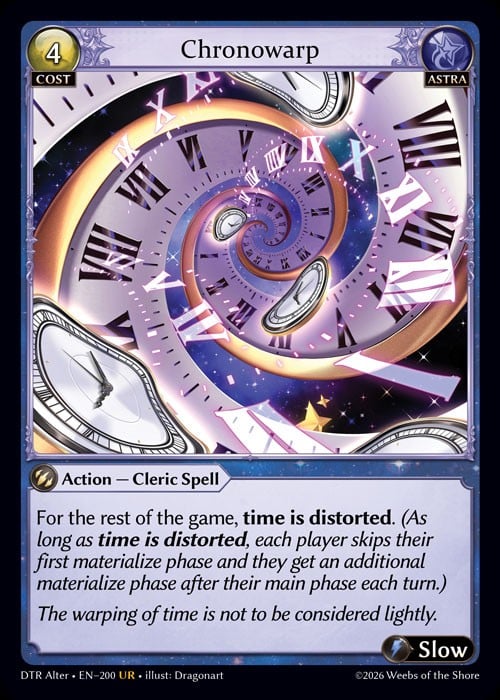Chronowarp / DTR-Alter-200 (UR)(Foil)