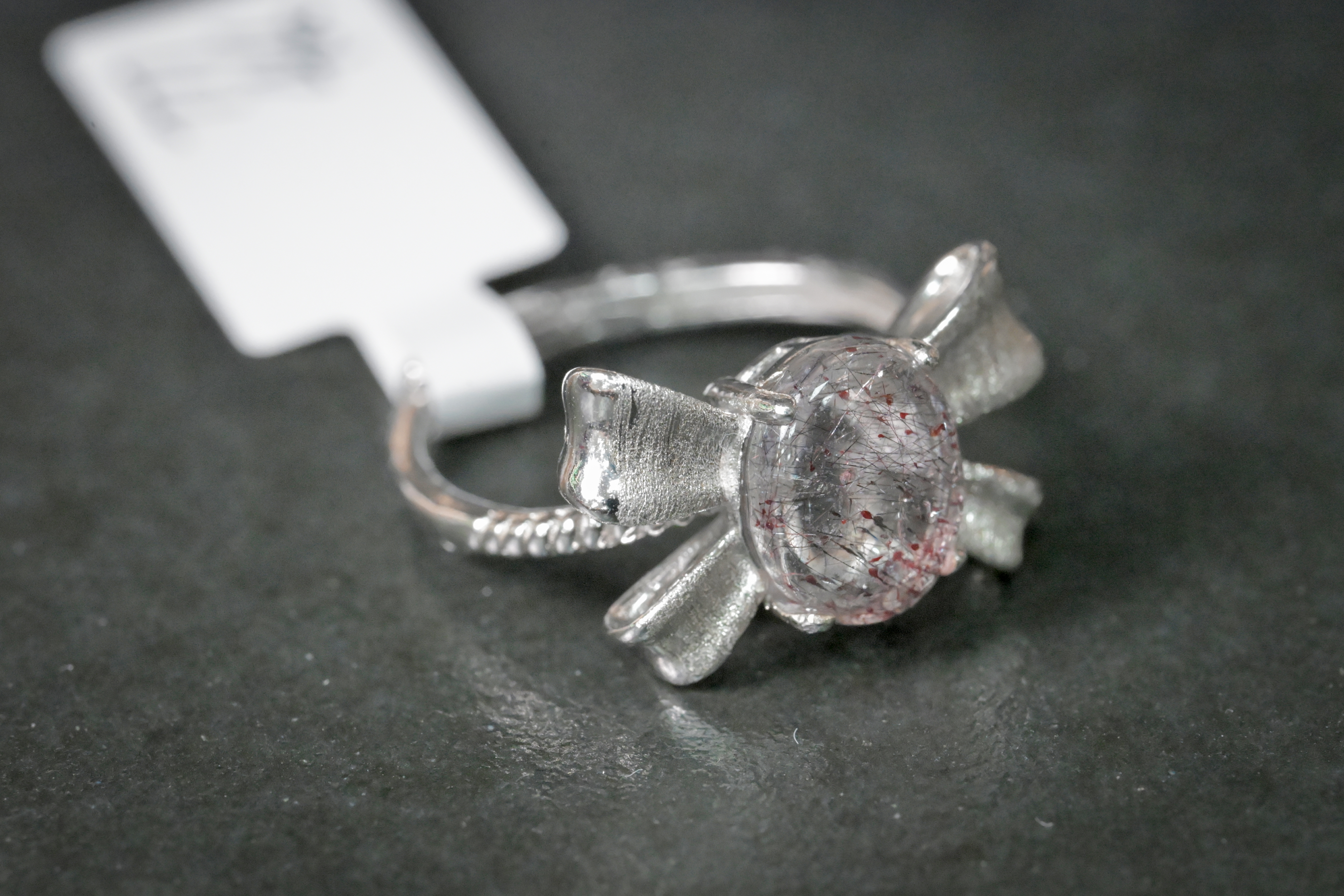超七水晶純銀戒指 #015｜日信水晶 身心工房｜Super Seven Crystal Sterling Silver Ring #015