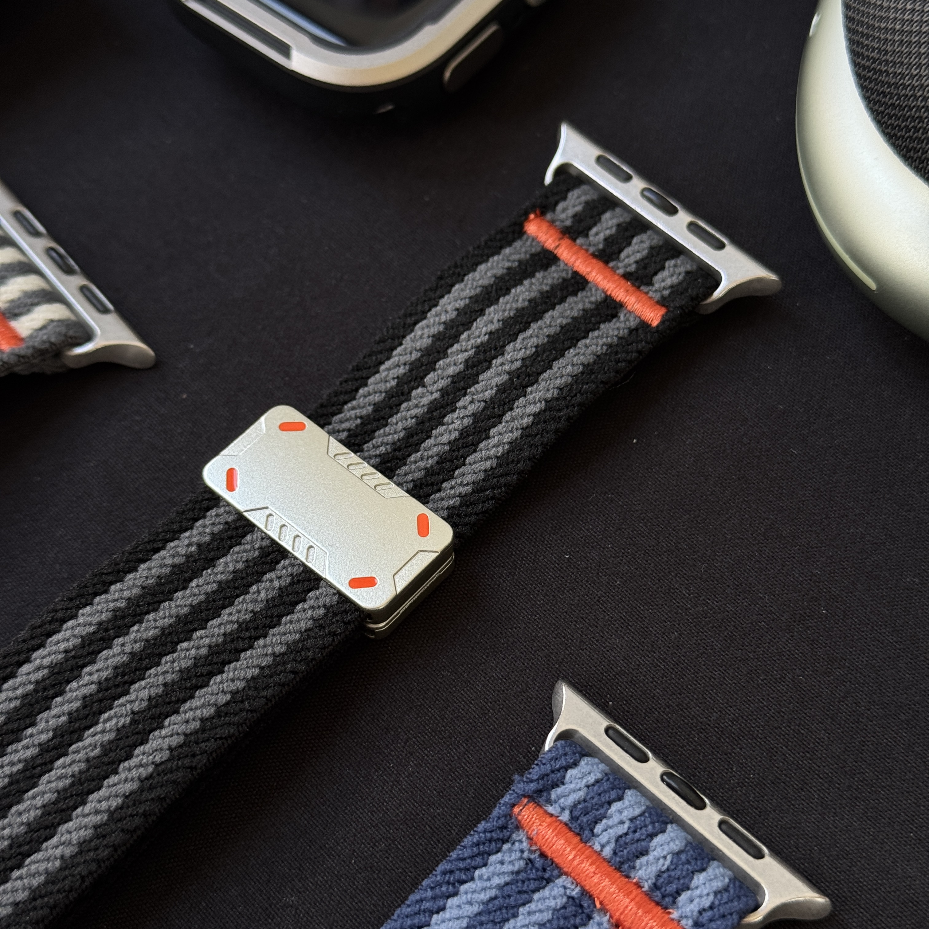 智能手錶帶 機甲工裝磁性扣系列