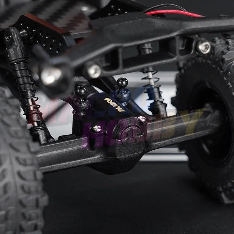 INJORA Black Brass Diff Covers for 1/30 SCX30 #530390