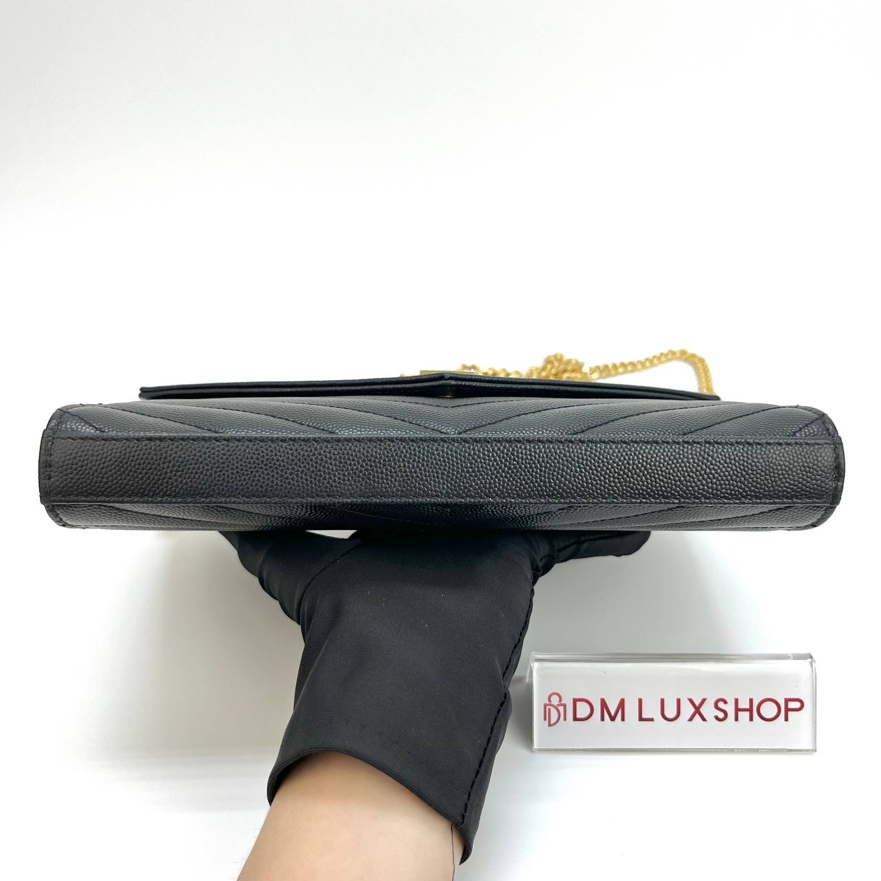 YSL Black Envelope WOC GHW