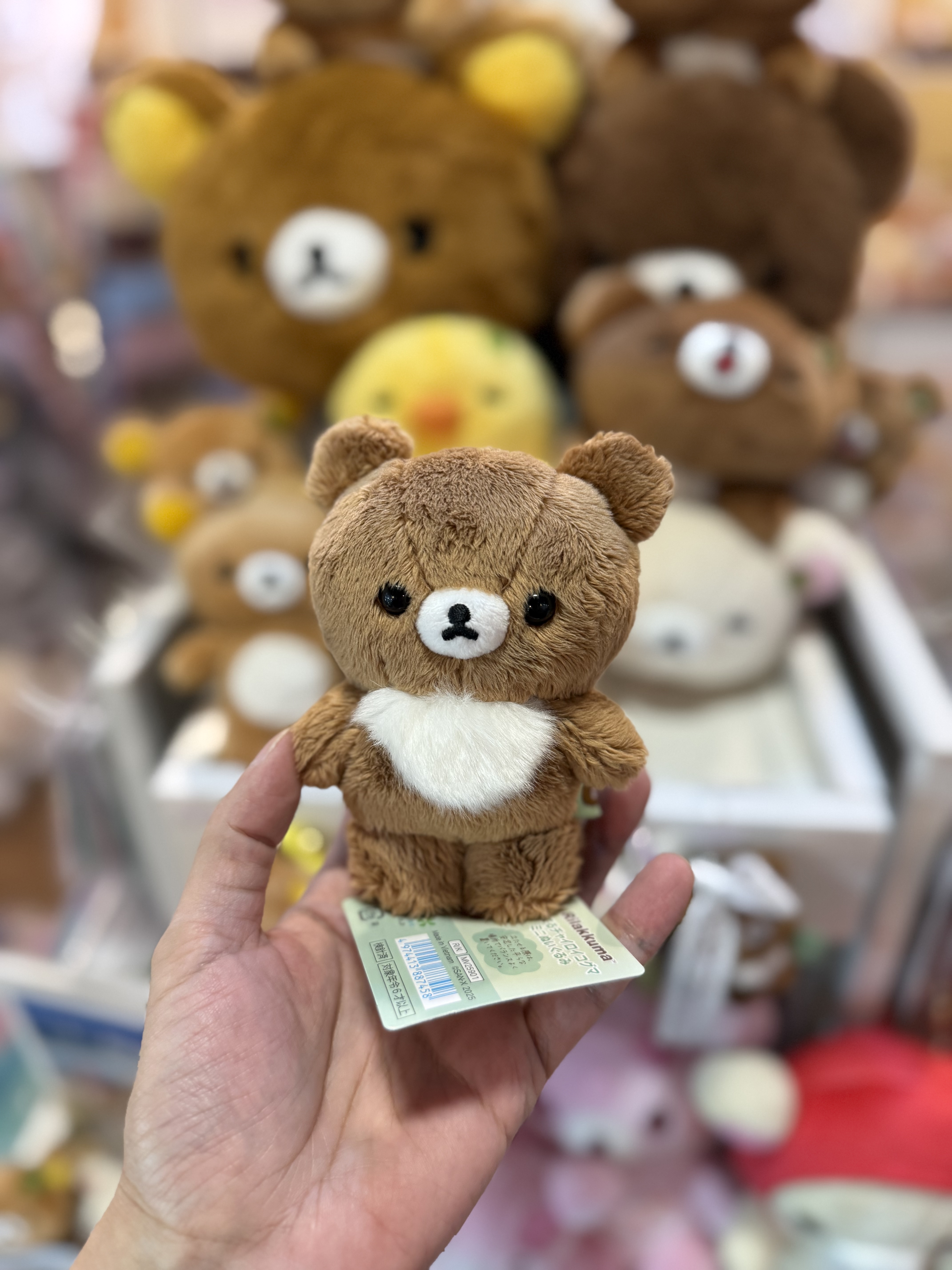 《現貨》Rilakkuma 站立公仔（s size