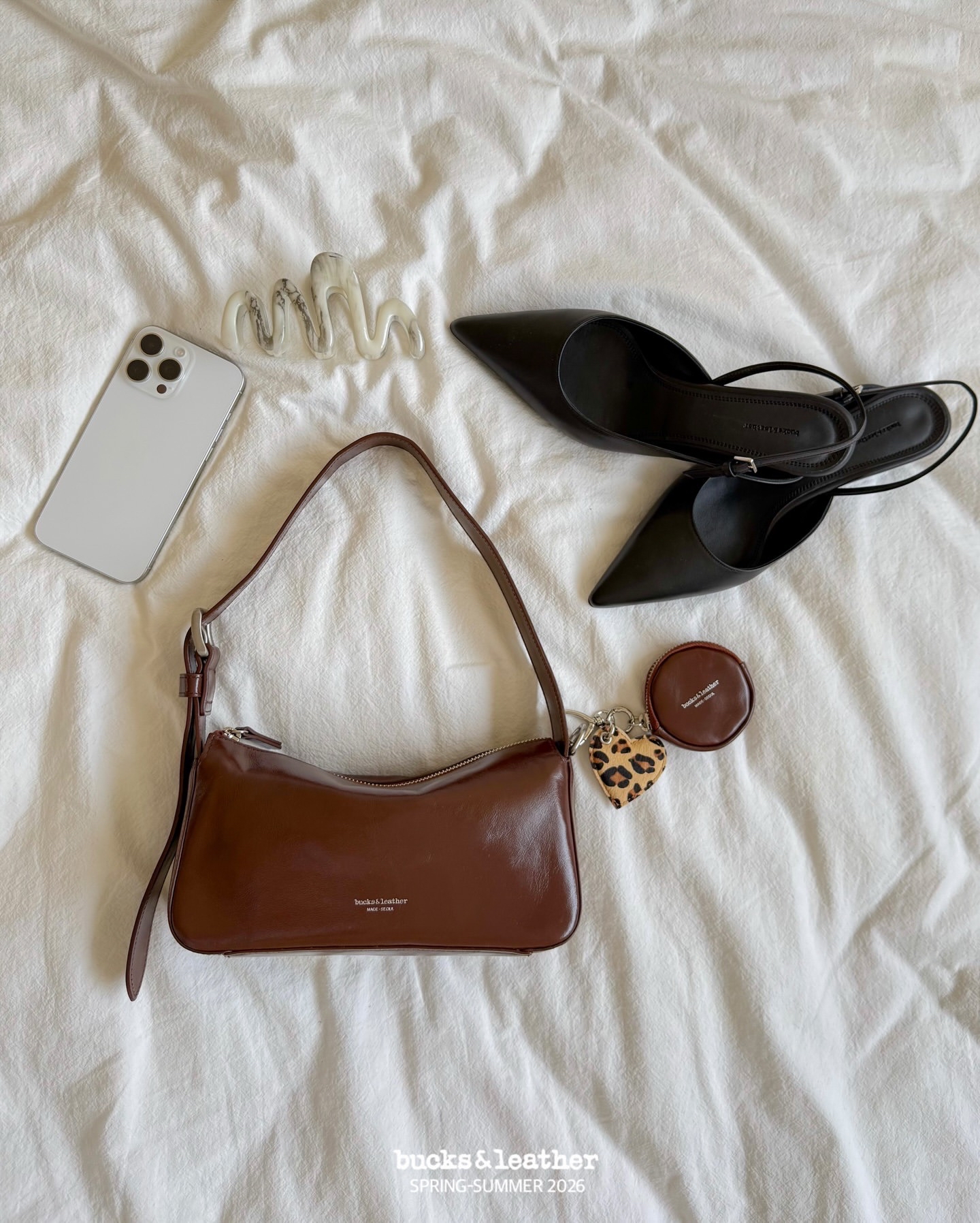  【26SS】預訂_Ready Bag By Bucks & leather