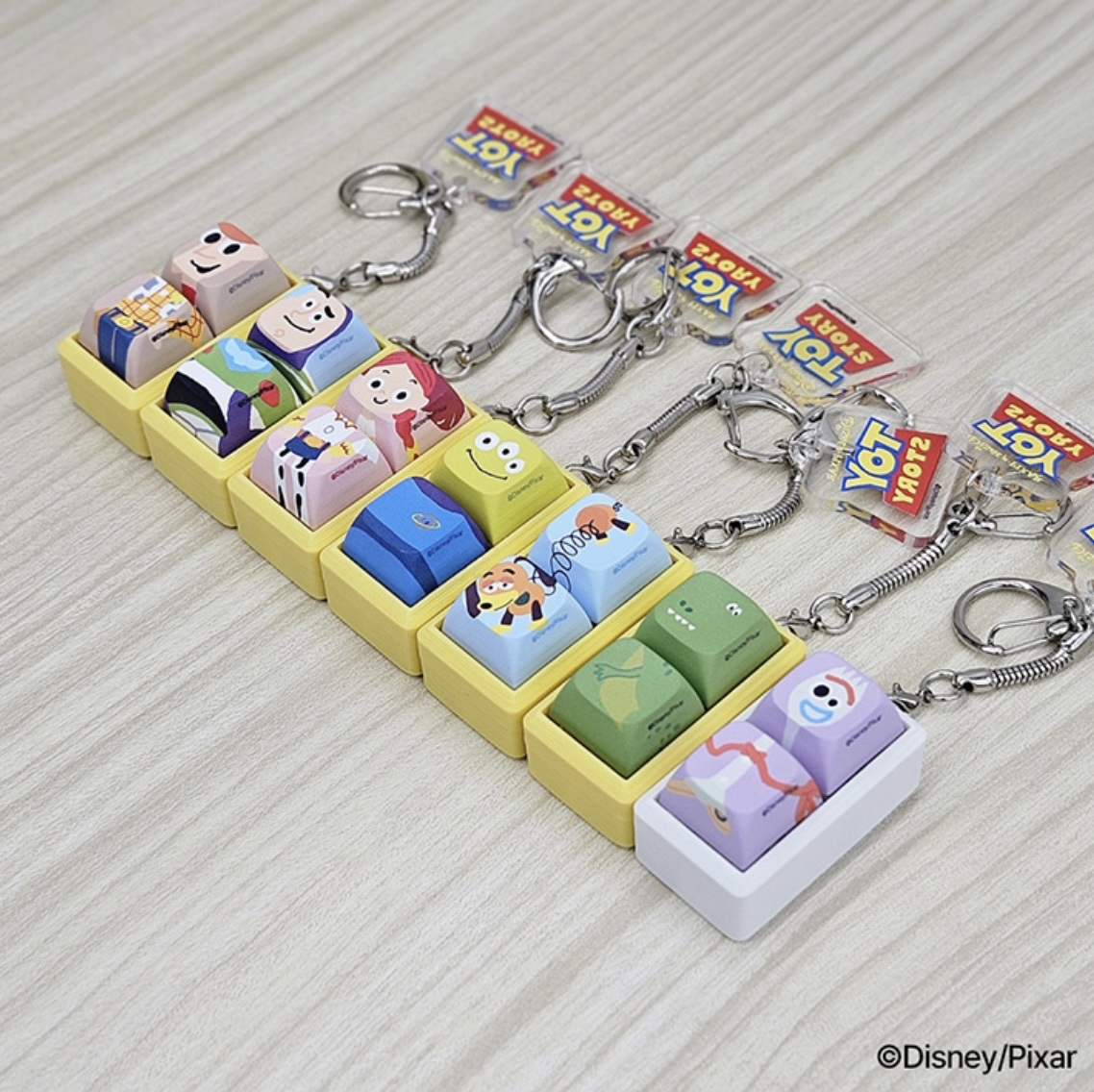 韓國預訂📍Toy Story 5 Keycap鎖匙扣