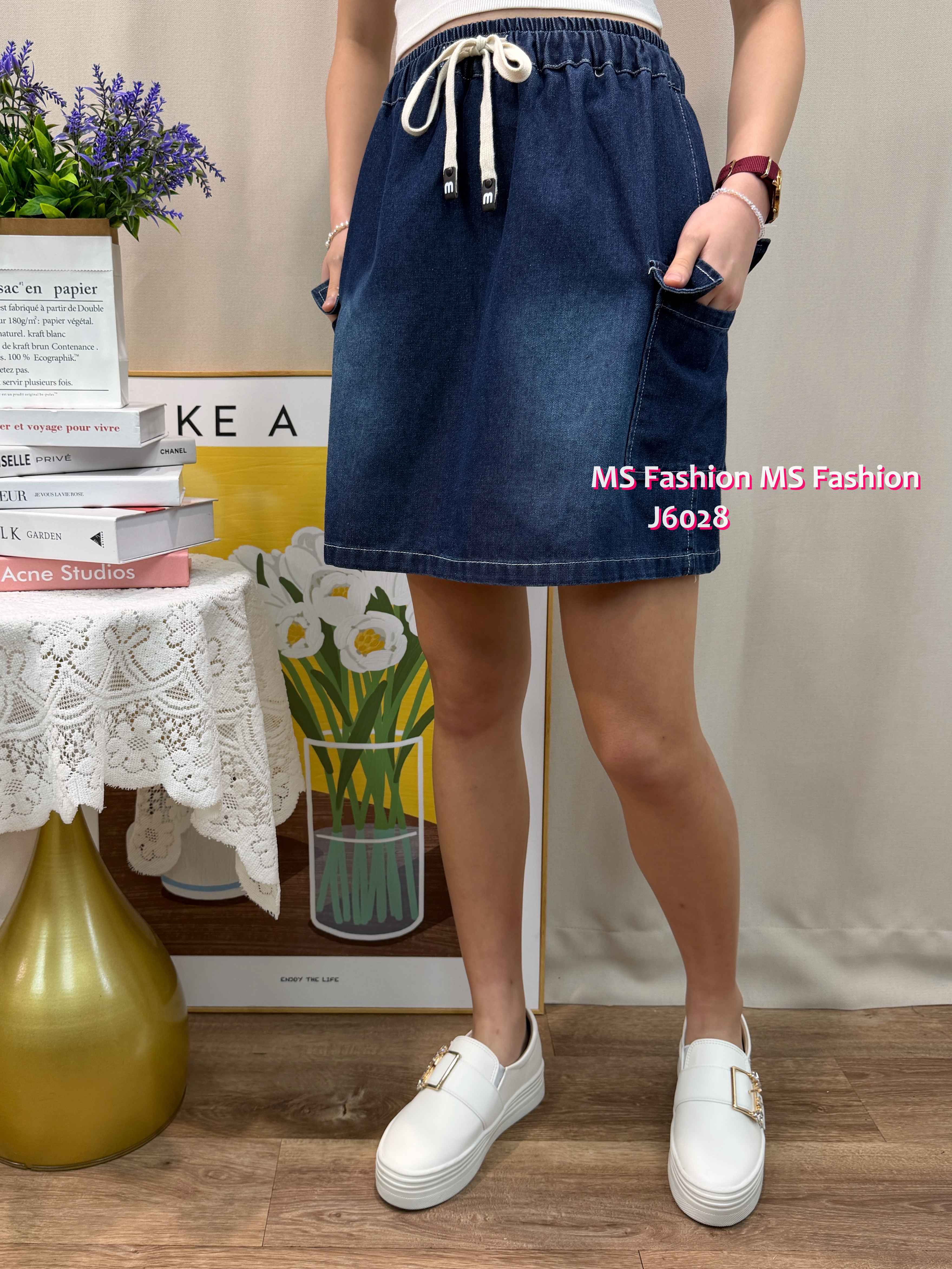 J6028 韓國🇰🇷靚色牛仔半裙