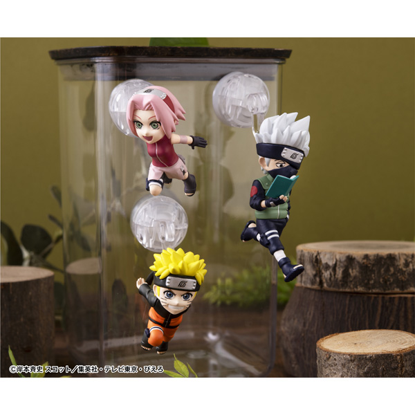 (預訂訂金 $100) (總價 $346) MegaHouse Tobimas Naruto Shippuden 火影忍者疾風傅 (原盒6盒) (行版)