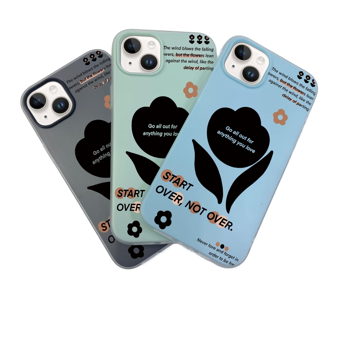 JELLY CASE PHONE FOR IPHONE - DESIGN FLOWER Z