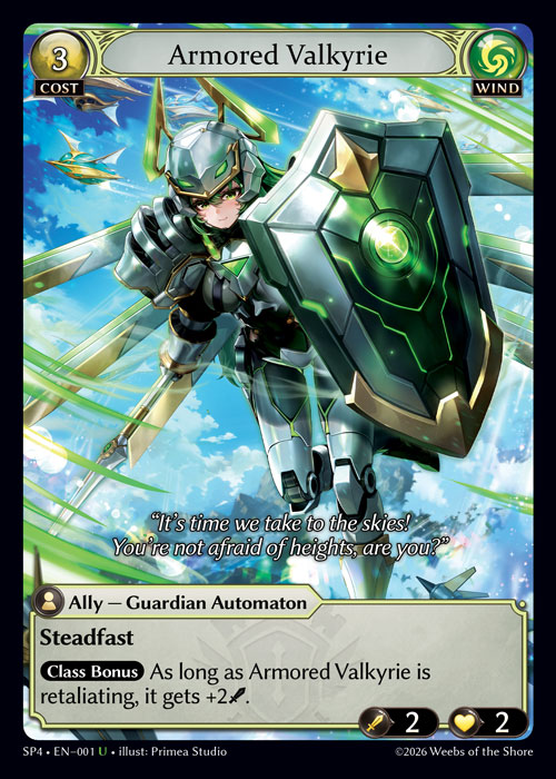 Armored Valkyrie / SP4-001 (U)