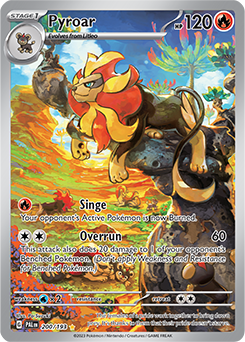  Pokemon TCG Card Game - Pyroar