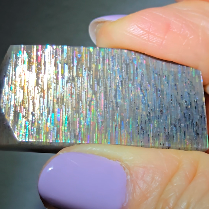 Rainbow meteor shower sunstone from Tanzania - SM95
