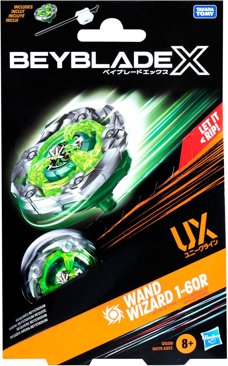 爆旋陀螺X 神杖巫師 1-60R UX入門組(美版)