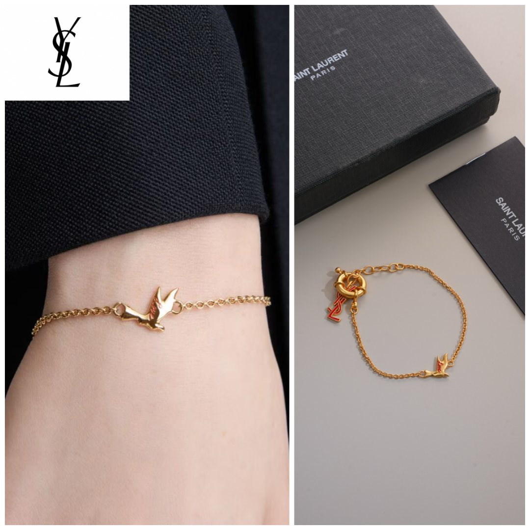 【原單】YSL Lucky Magpie Bracelet 幸運喜鵲手鏈