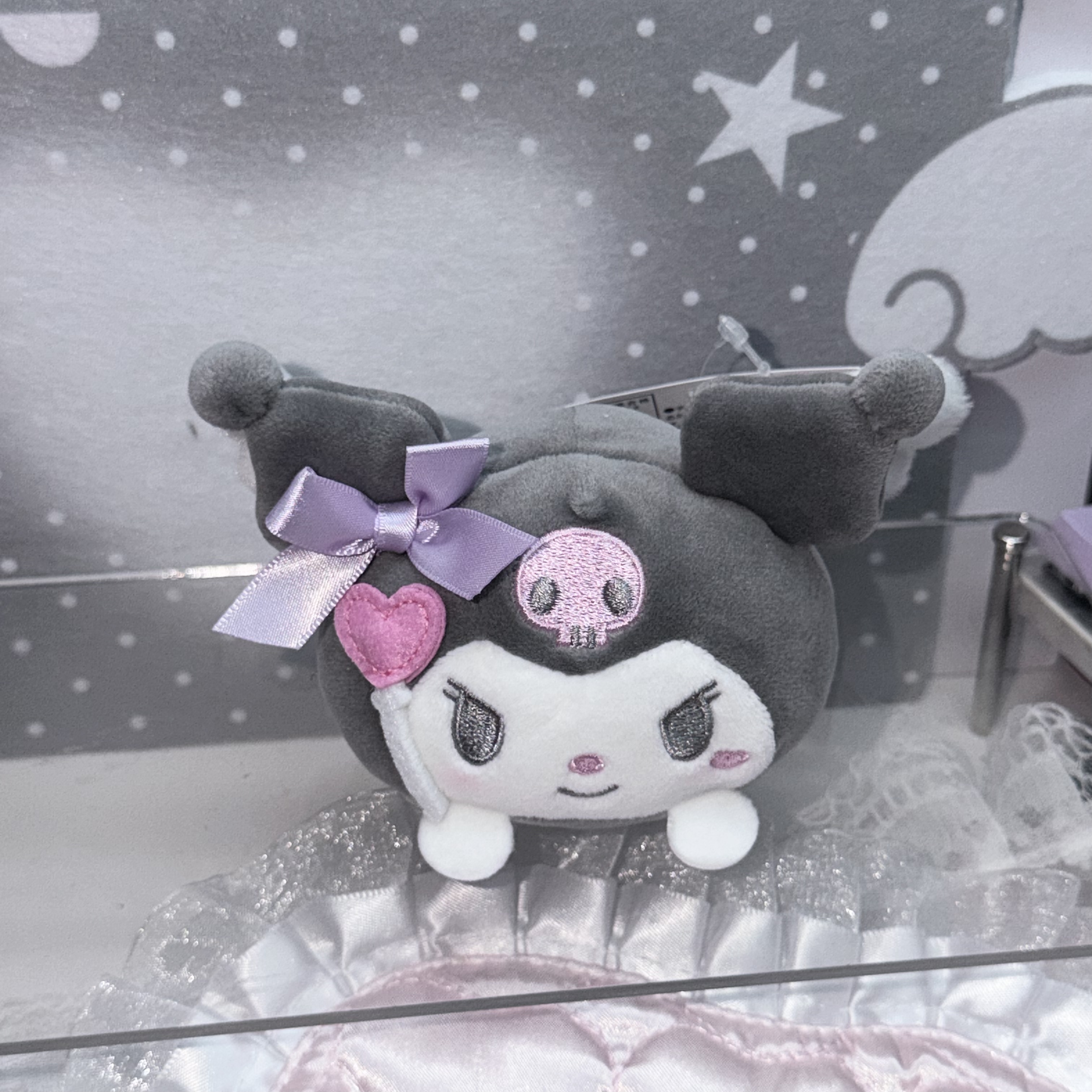 日本限定 kuromi mochi團子擺設 約8cm