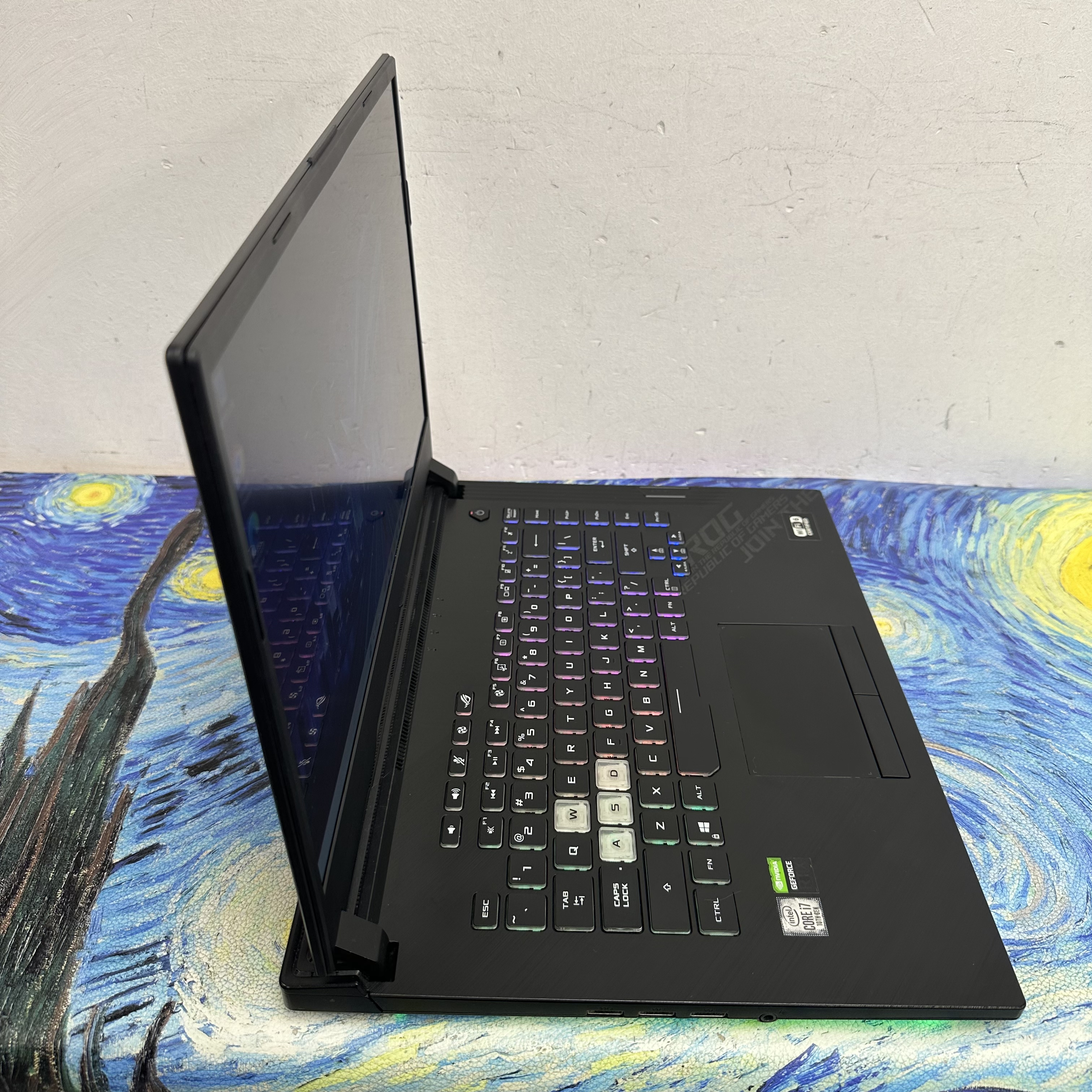 （頂級華碩ROG RTX電競機🔥)ASUS ROG i7-10750H/16GB Ram/512GB SSD/RTX2070獨立顯示卡/144Hz/  Laptop / Gaming Notebook/ PC / Gaming Laptop / Movie / Netflix / YouTube / Win11