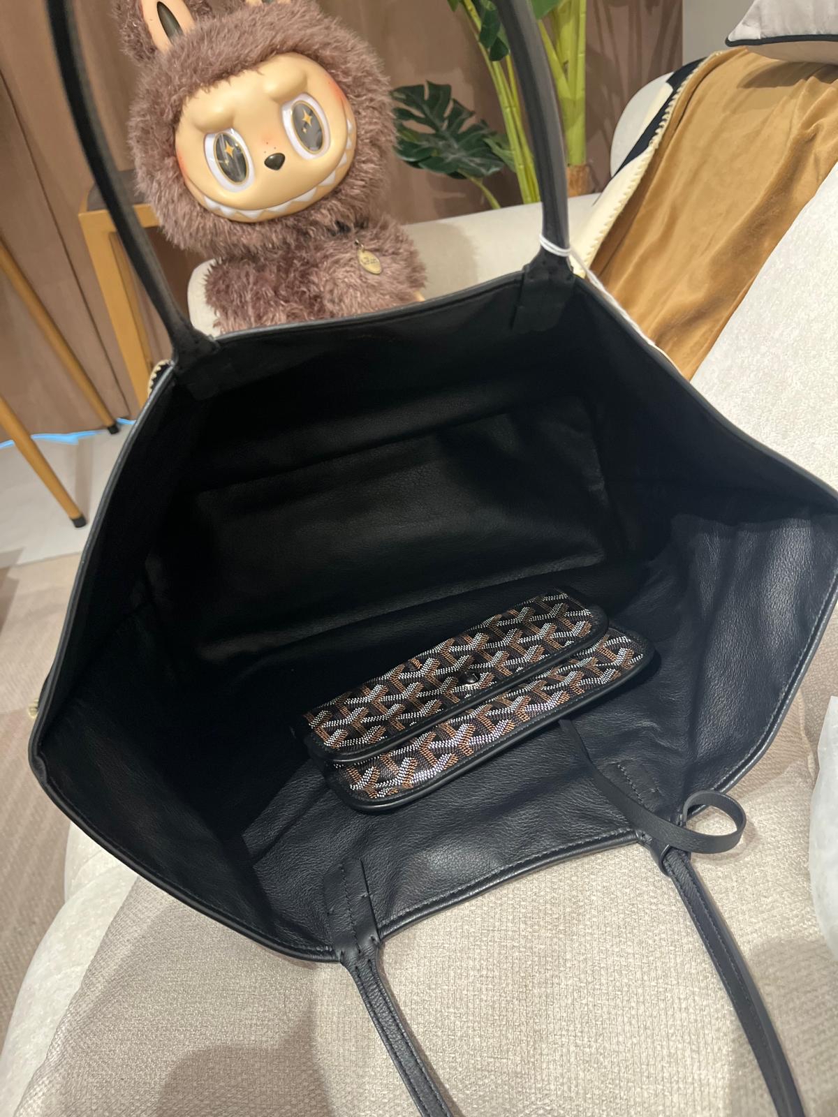 Goyard Anjou pm noir 100%Authentic,98%new✅dust bag✅pouch