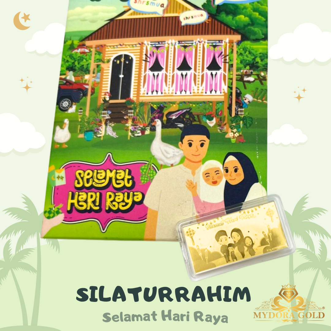 MYDORA 999.9 Gold Wafer Note Edition Raya (0.10g)