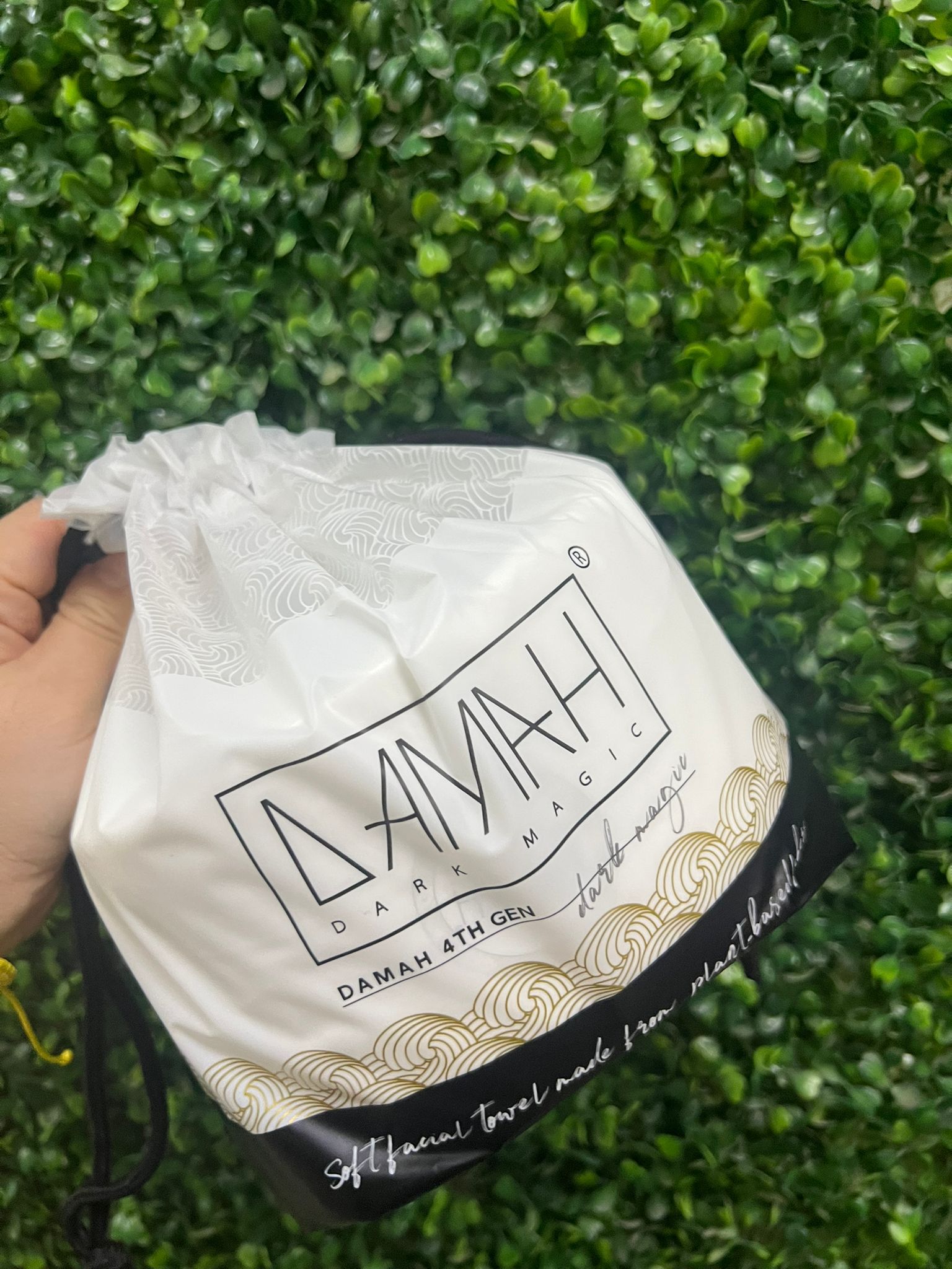 韓國造🇰🇷 DAMAH黑魔法即棄洗面巾 白色80片.  ✅ 現貨 ✅ ‼️ 售完即止‼️