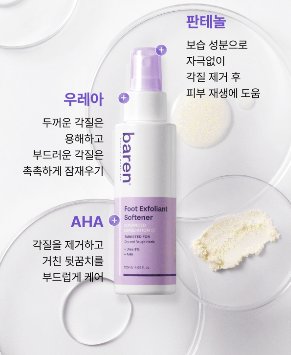 LIZ 媽媽推介｜韓國Baren 足部去角質 磨皮修護 美足套裝｜Foot Callus Eraser Home Set 