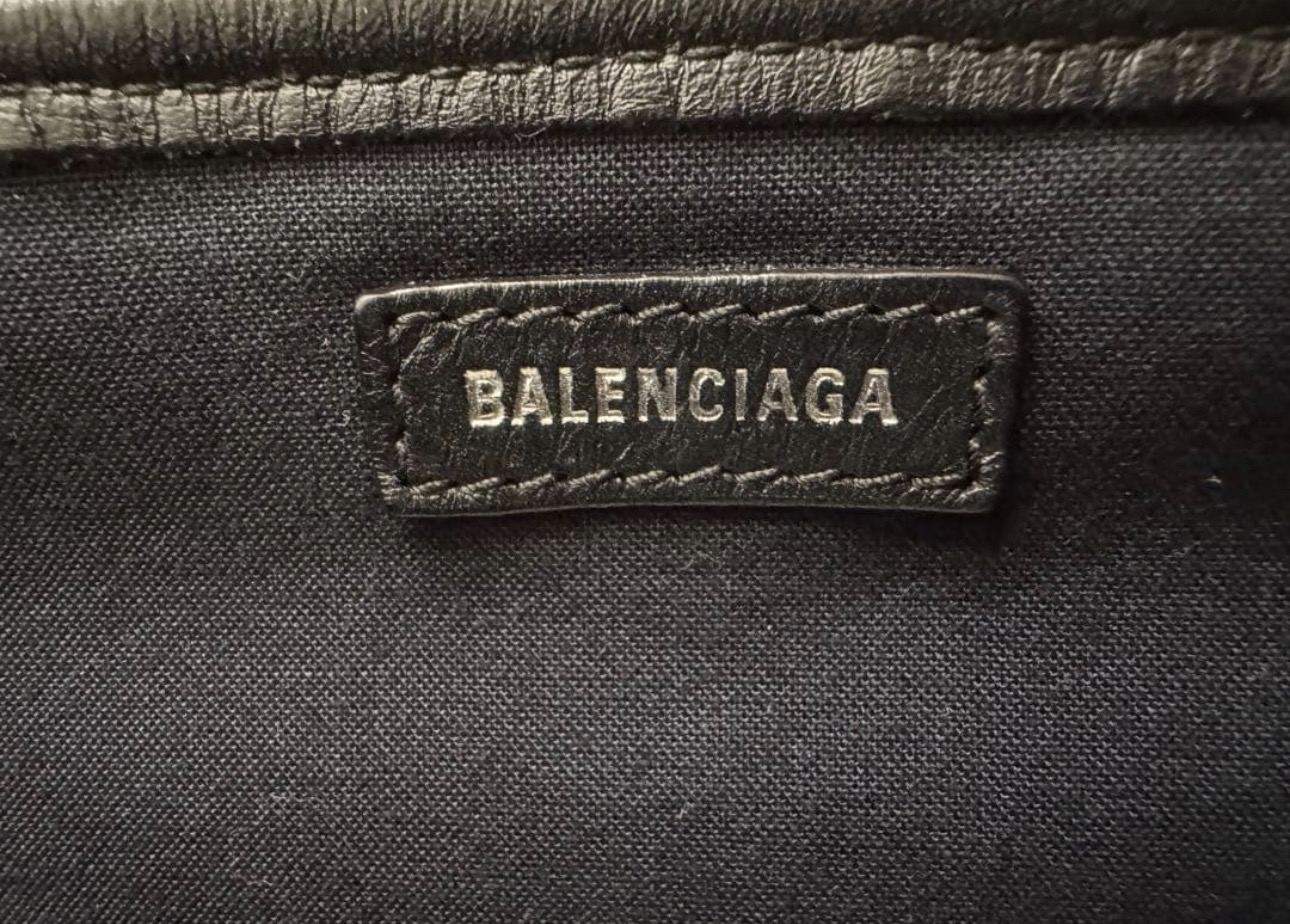 Balenciaga Canvas Tote Bag with Pouch