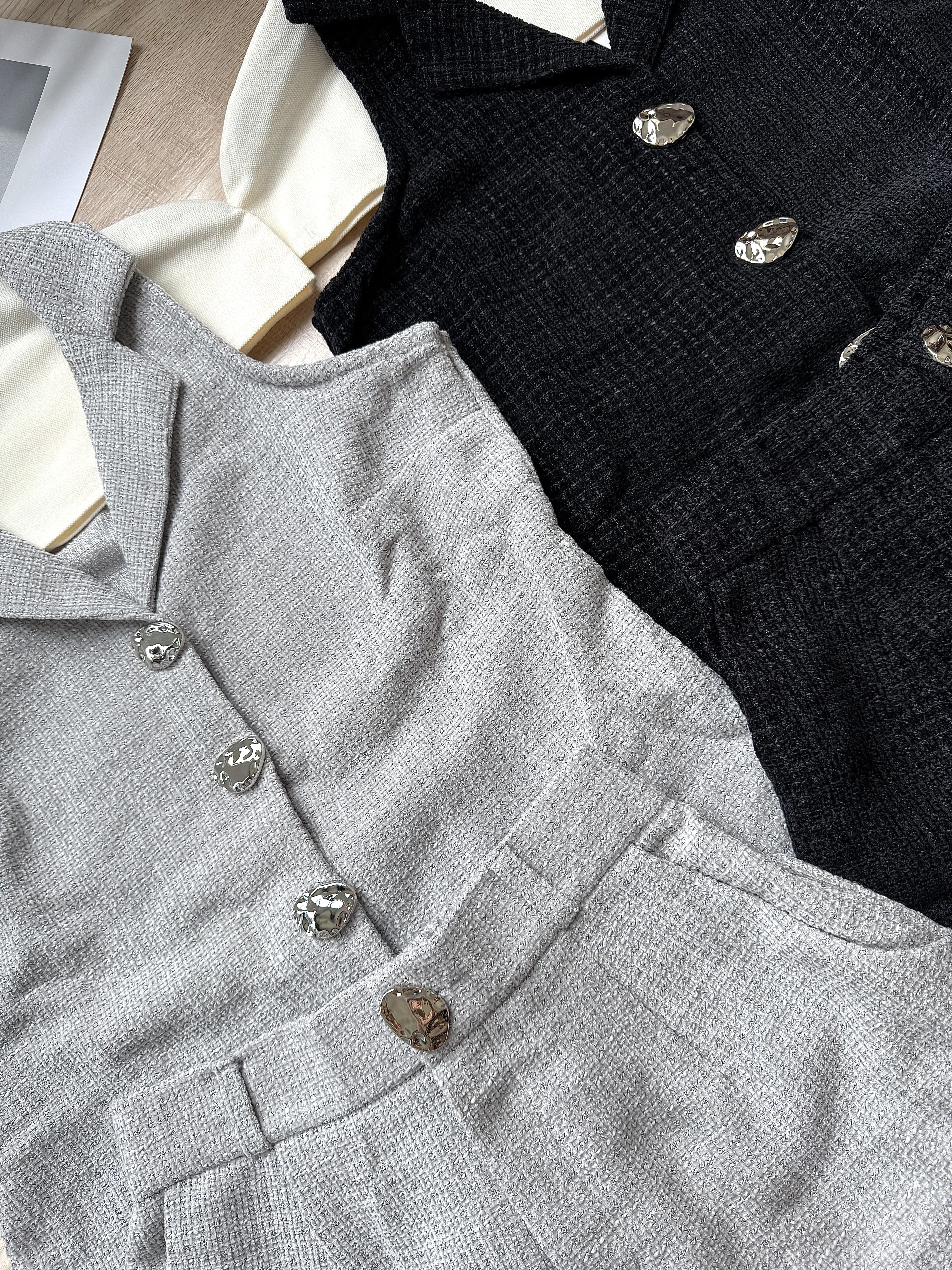 Gillian Tweed Set 轻奢千金名媛小香风套装 ( 2 Colours )
