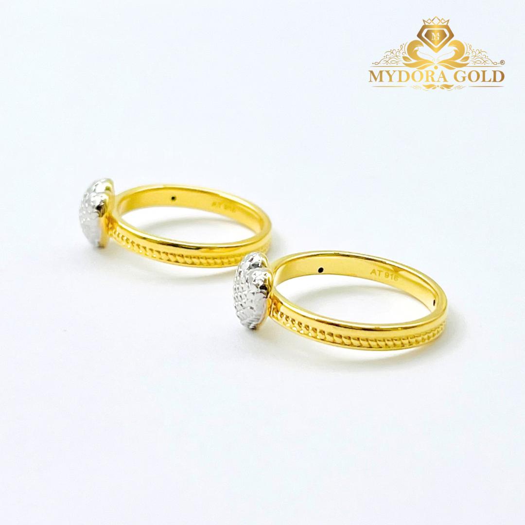 MYDORA Cincin Sisik Mini Love (5G) l EMAS 916/22K