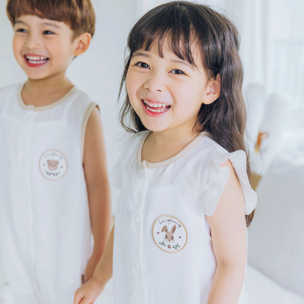 Koongs Koongs Cooling Rayon Sleeping Vest (Rabbit)