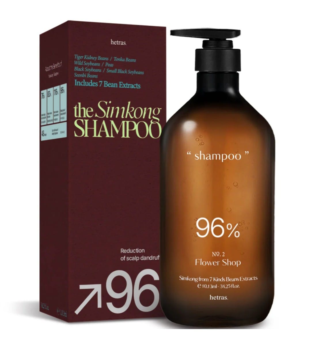 韓國 Hetras 洗髮精 1013ml 超大容量 減少頭皮屑 強化髮絲 持久留香
