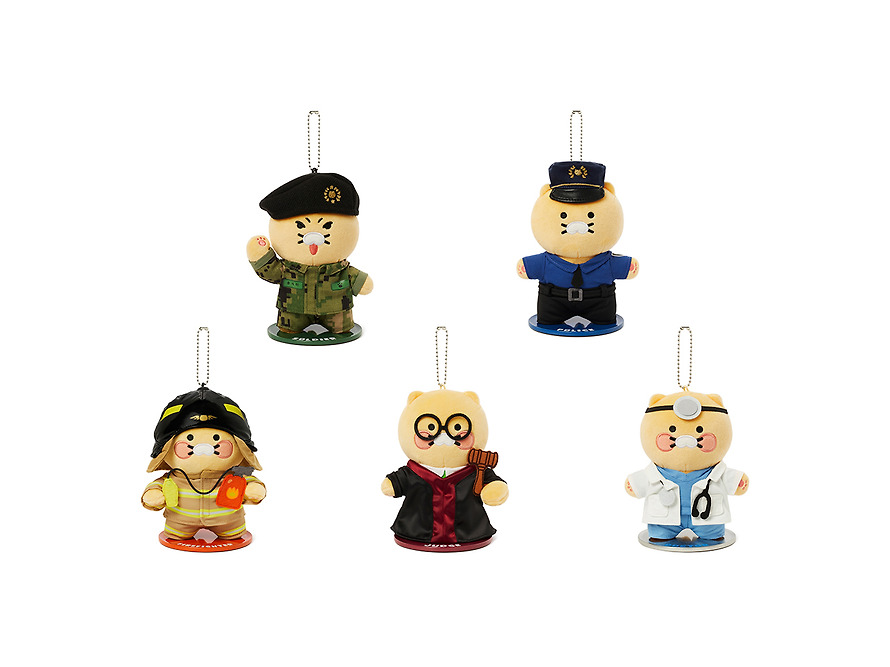 春植 站立 公仔鎖匙扣