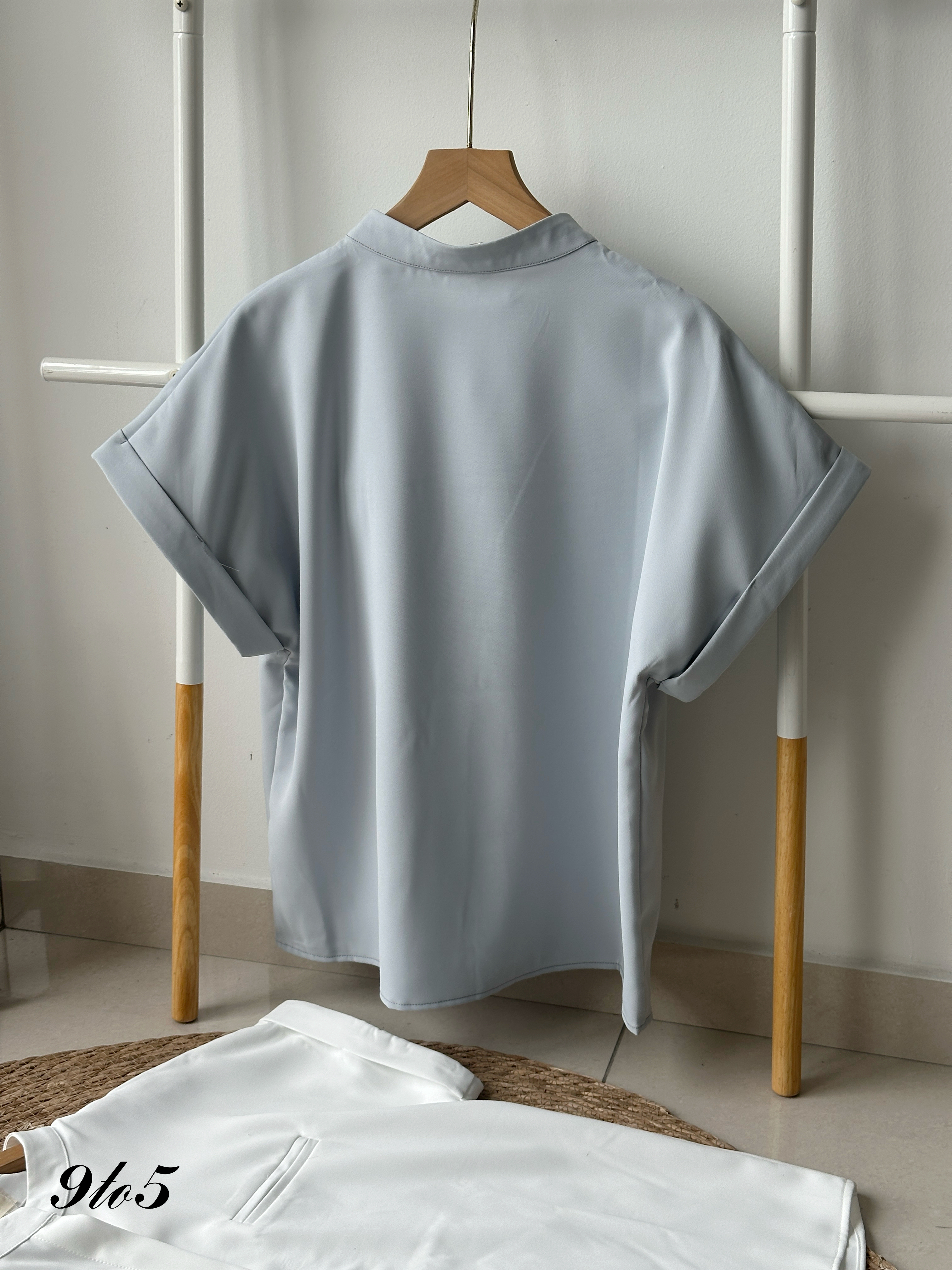 T4098 Cape Sleeve Shirt - 3 Colors 