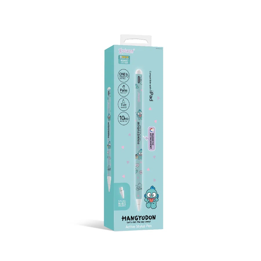 XPower x Sanrio Hangyodon ST6磁吸主動式觸控筆 (Apple iPad專用)