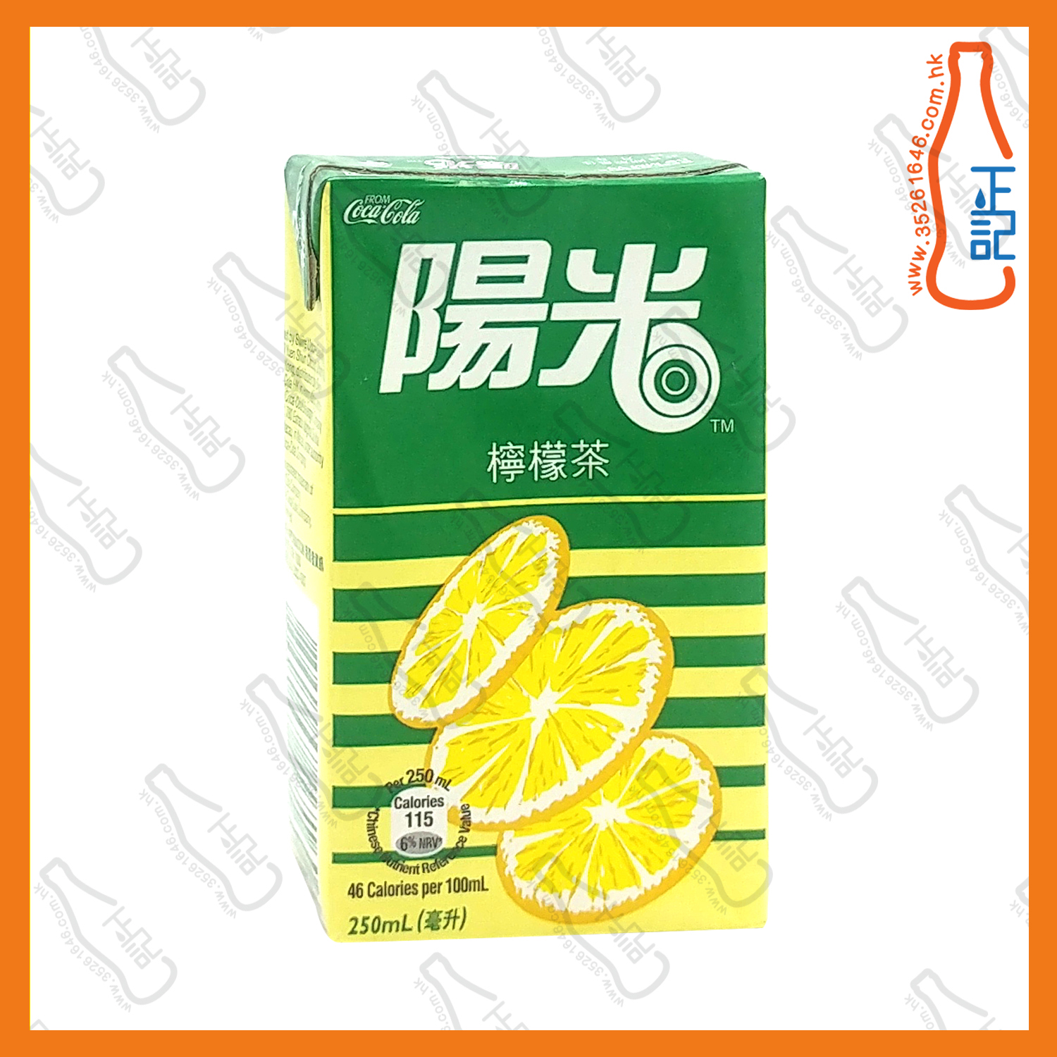 ==陽光 檸檬茶 250ml x 6包 /排