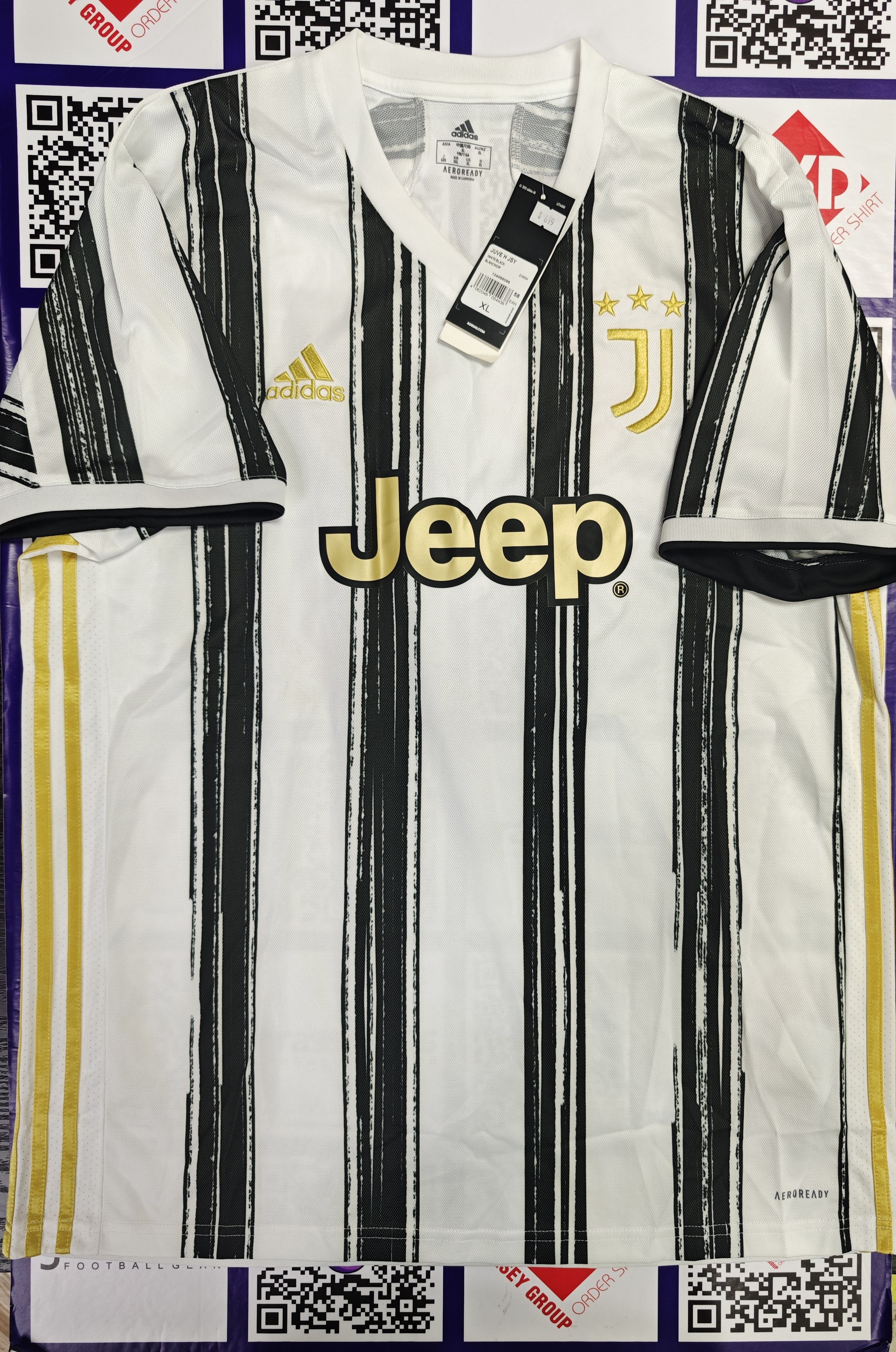 20/21 祖雲達斯 主 Size XL 