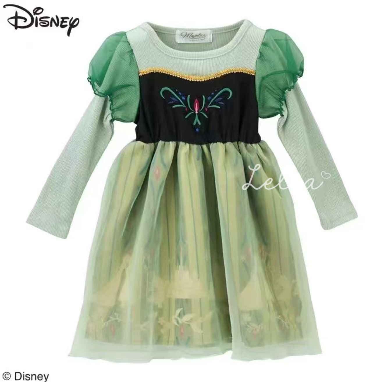 ▫️現貨▫️日本貴牌Majolica Disney公主裙Elsa Anna 美人魚 長髮公主