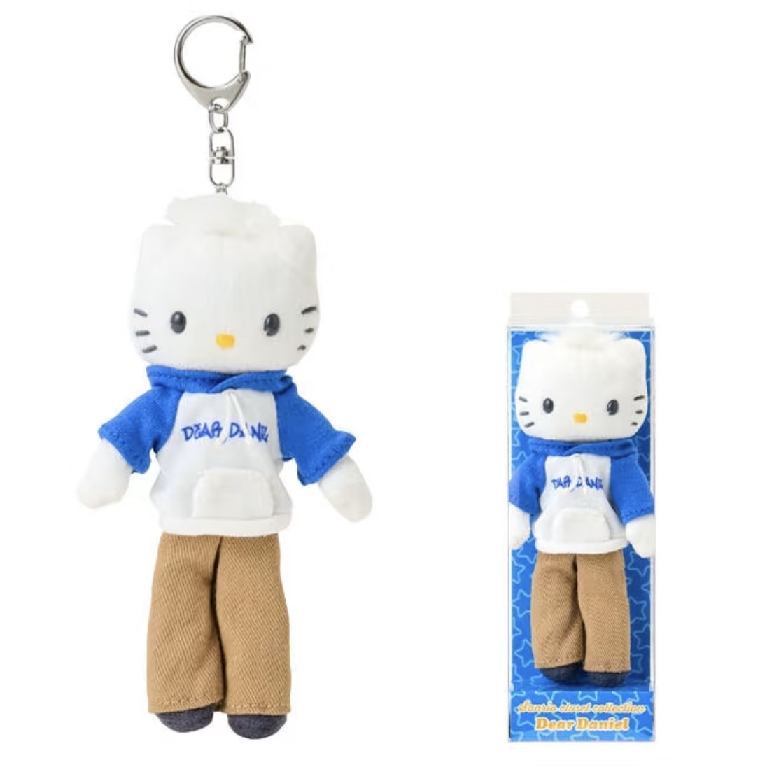 【現貨】 日本🇯🇵 sanrio hello kitty - Daniel 長腿 公仔匙扣（ 有關節，手腳可扭）(Y2K長腿系列)