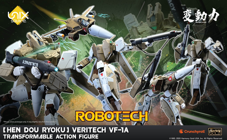 Unix Square - [變動力] 超時空要塞 VF-1A 全可動變形模型